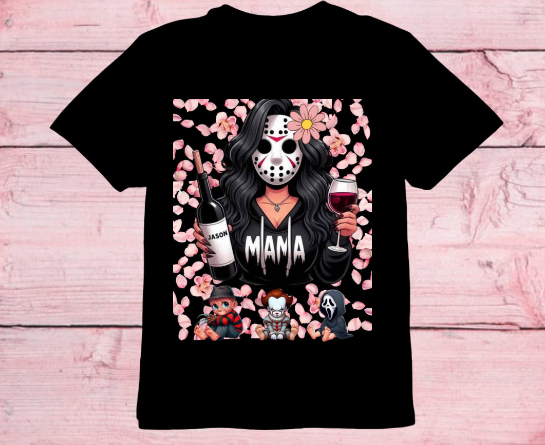 Mama pink flowers
