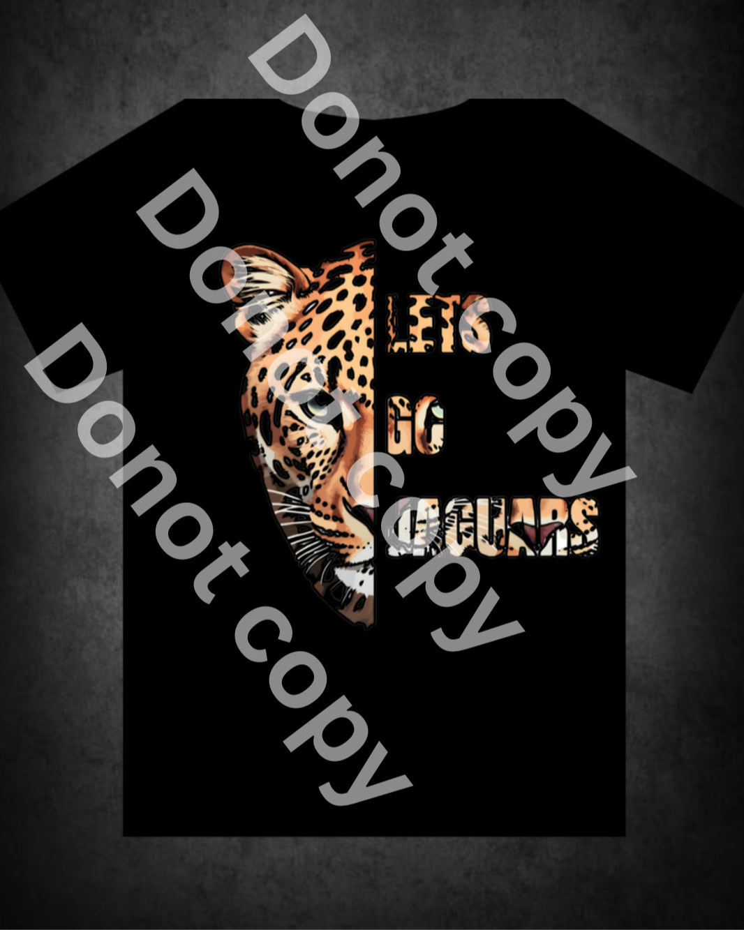 Png file only Let’s Go Jaguars cut out letters