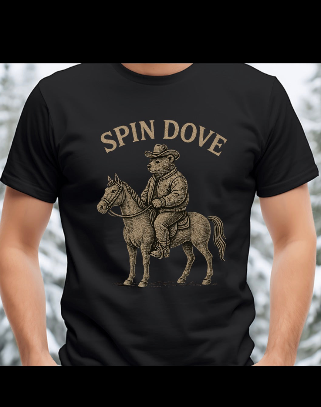 Spin Dove Vintage Rider tee