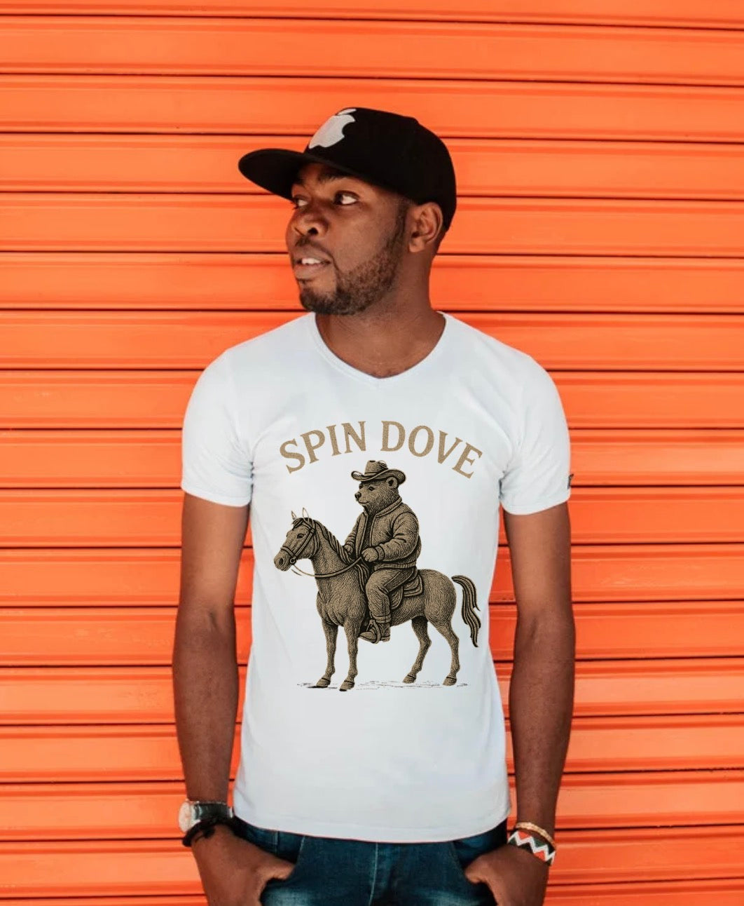 Spin Dove Vintage Rider tee