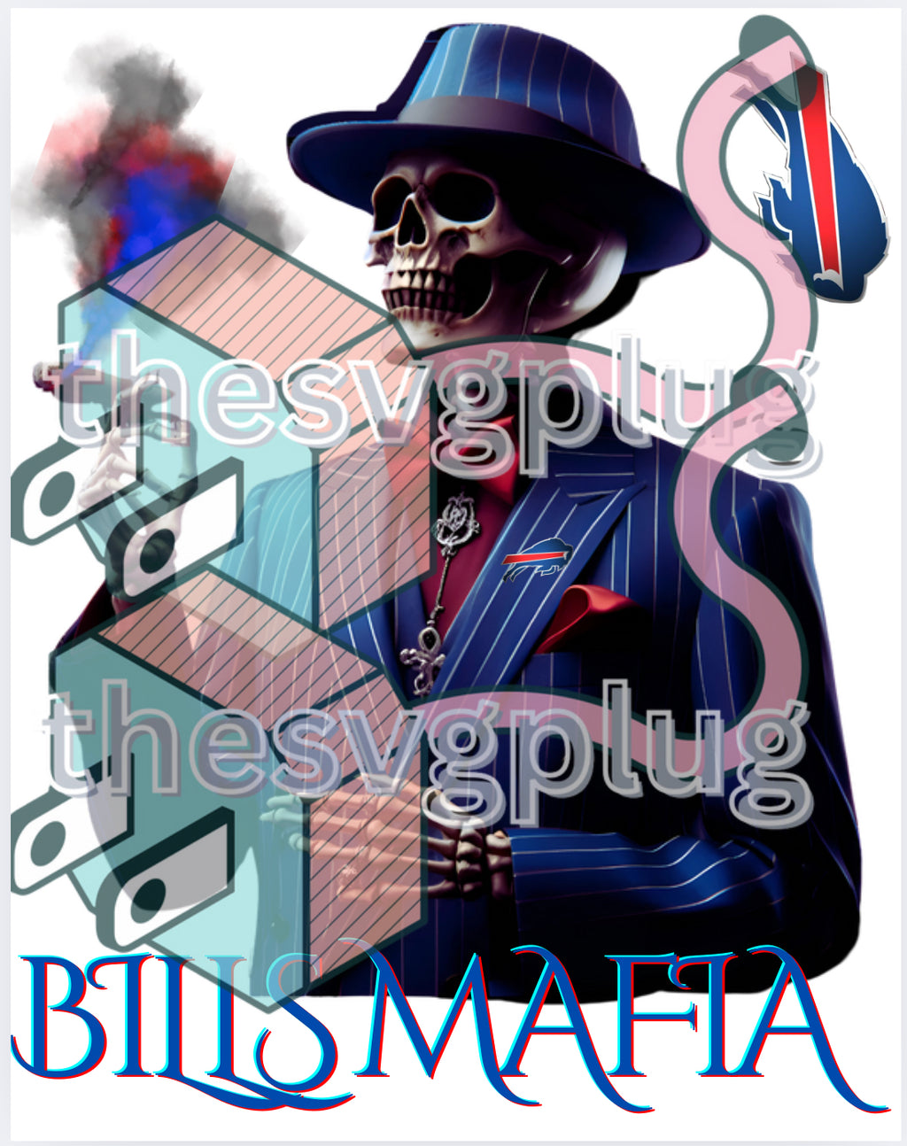 (File only)Bills mafia skeleton smoker
