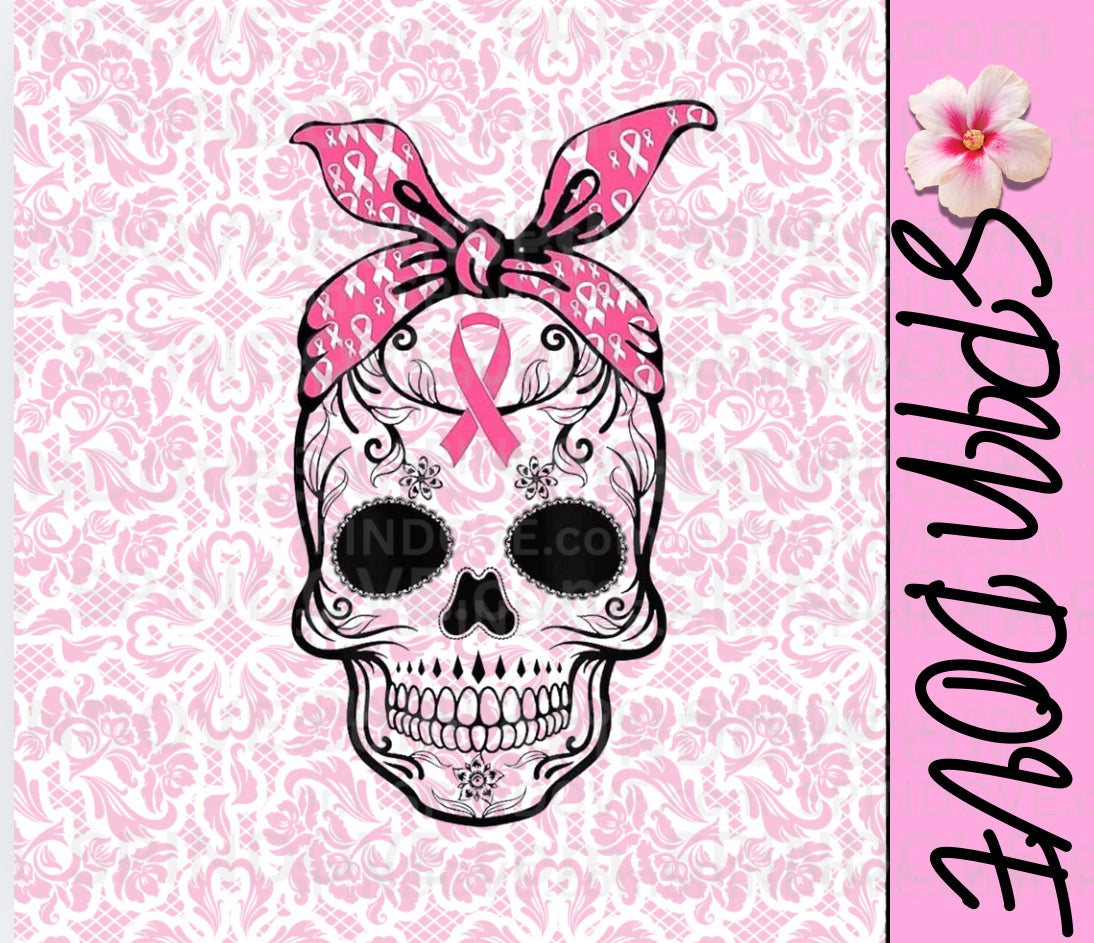 File only to be printed breast cancer awareness background connected