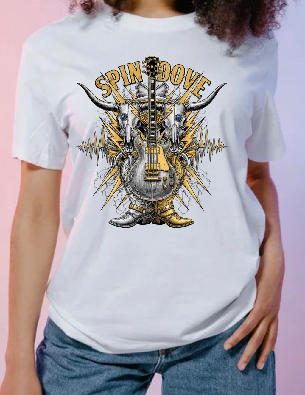 SPINDOVE MUSIC MIX MEDIA  tee
