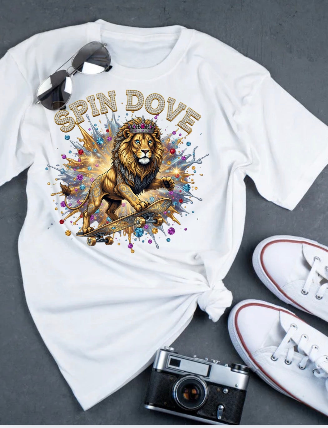 SPIN DOVE Play Hard Tee