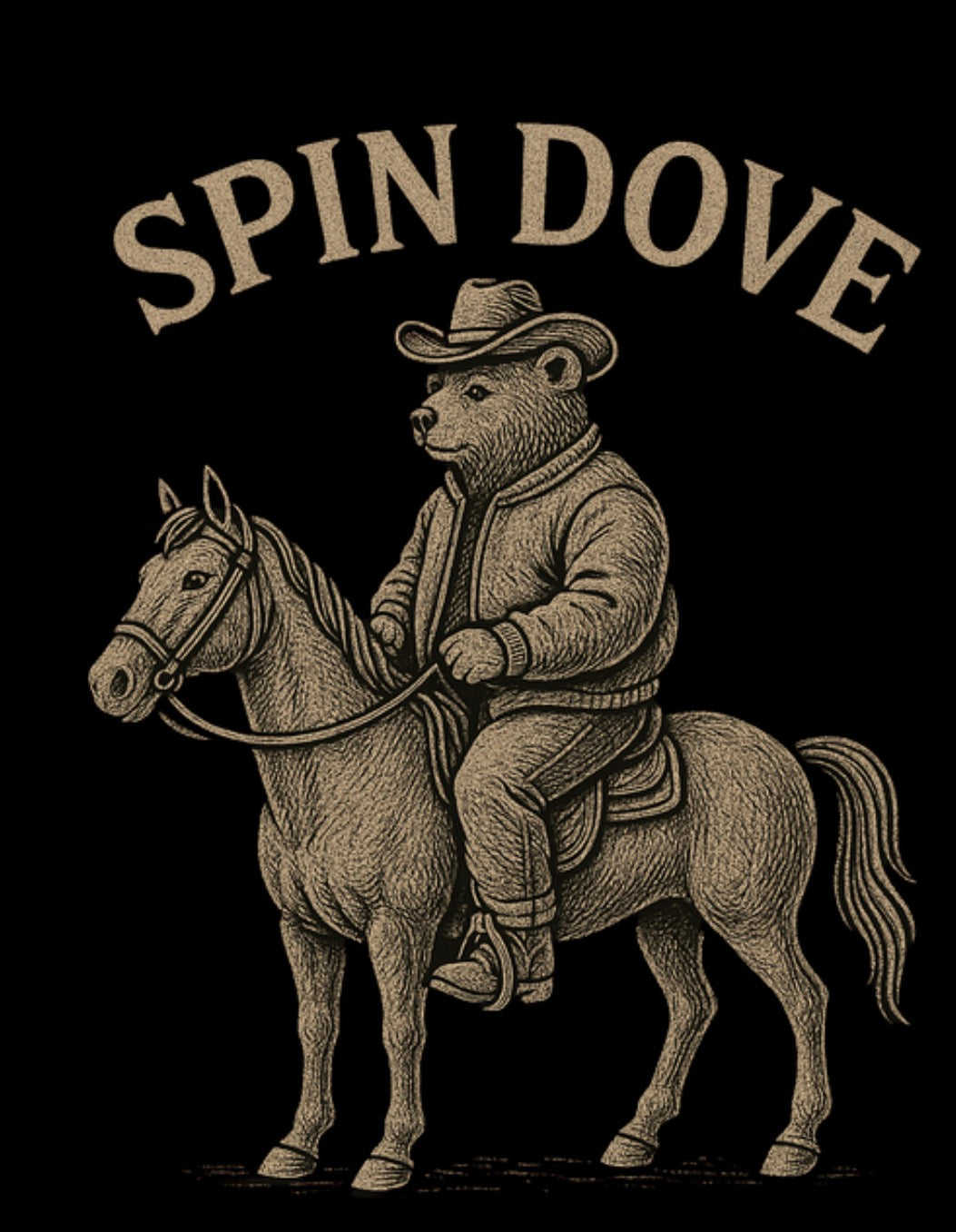 Spin Dove Vintage Rider tee