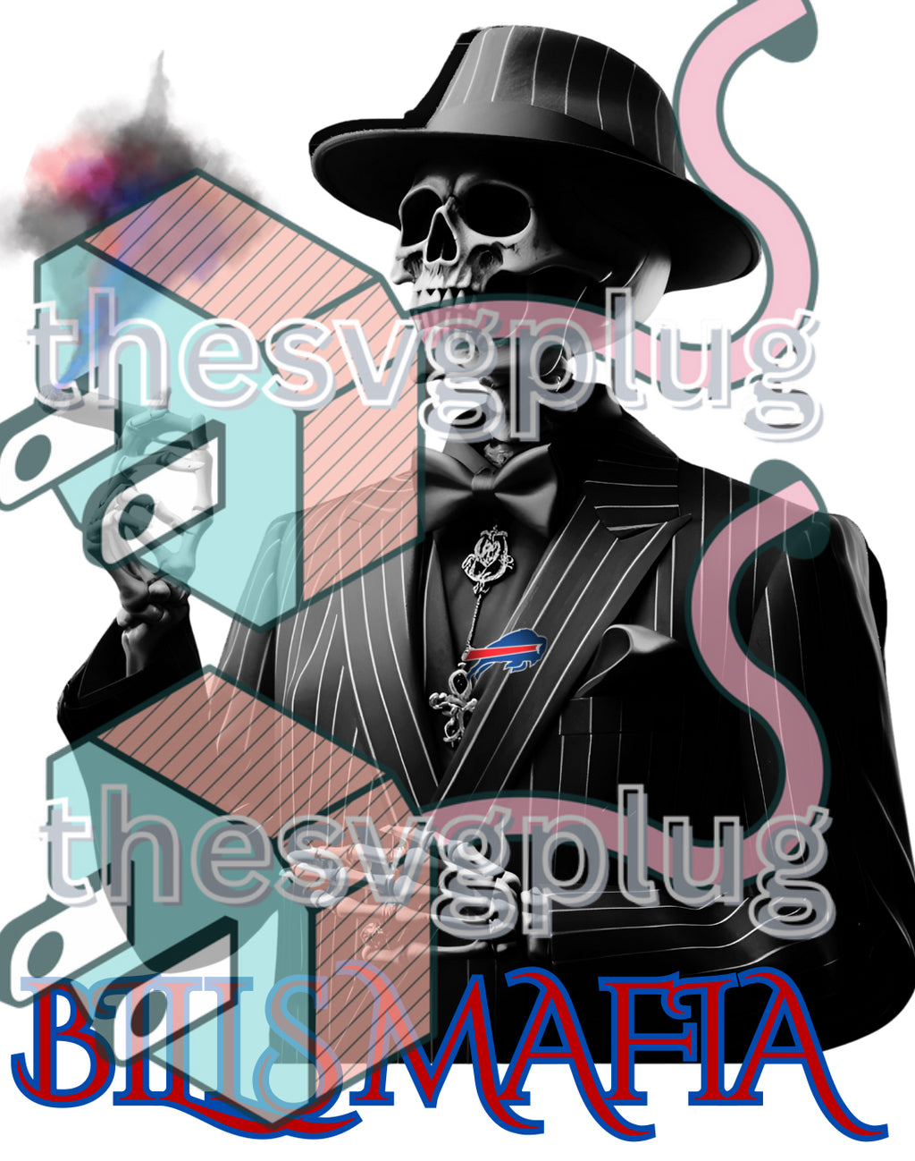 (File only)Bills mafia skeleton smoker