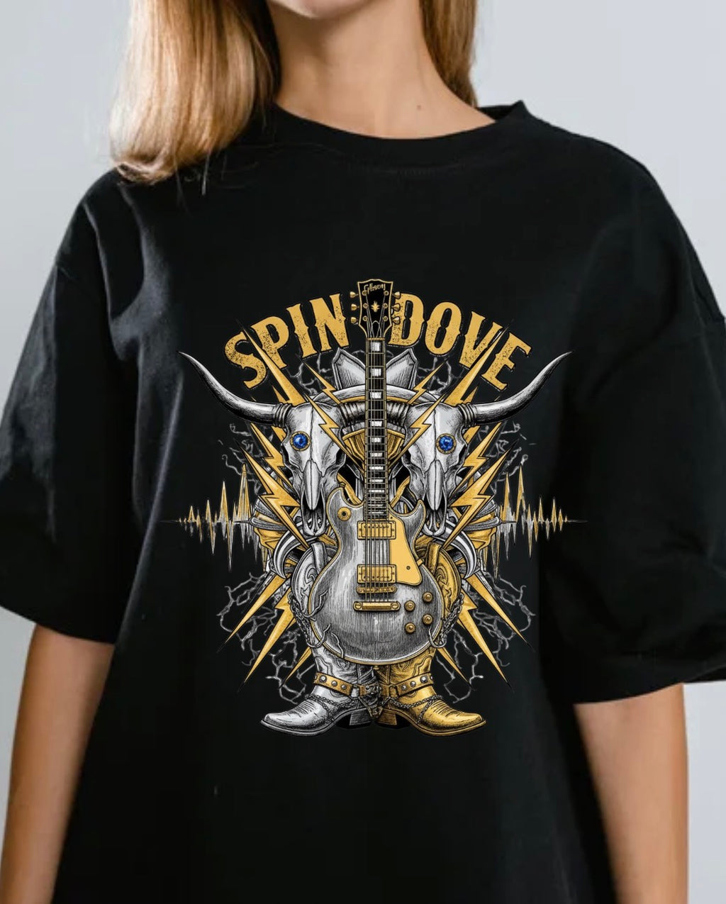 SPINDOVE MUSIC MIX MEDIA  tee
