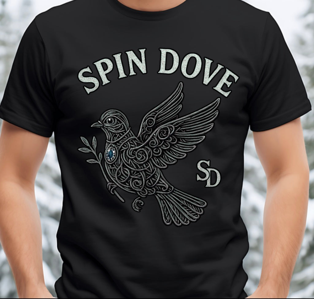 Dove of Peace “Spin Dove” tee