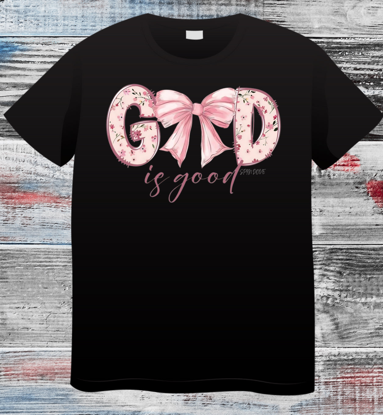 God is good floral