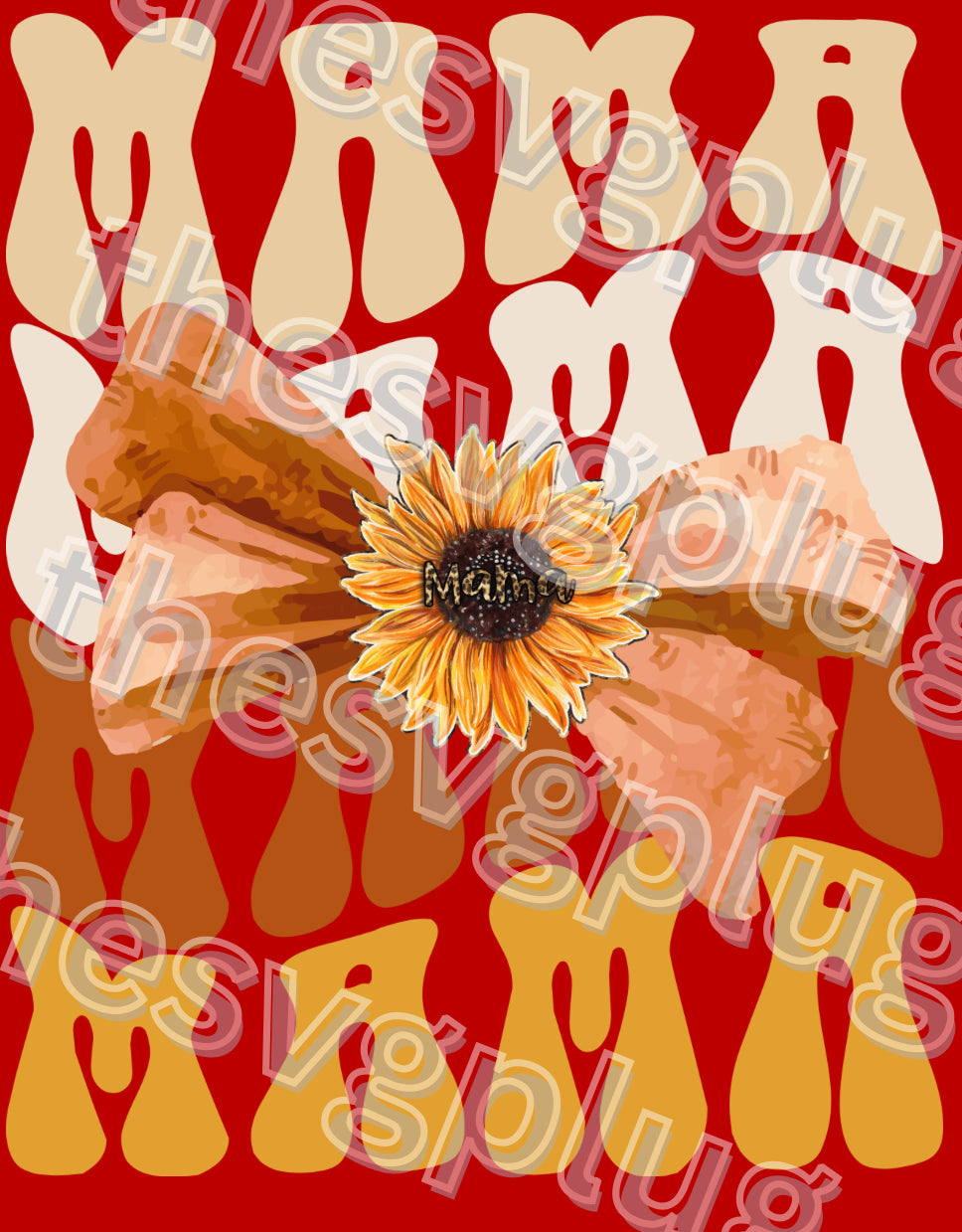 (PNG file)Sunflower fall mama